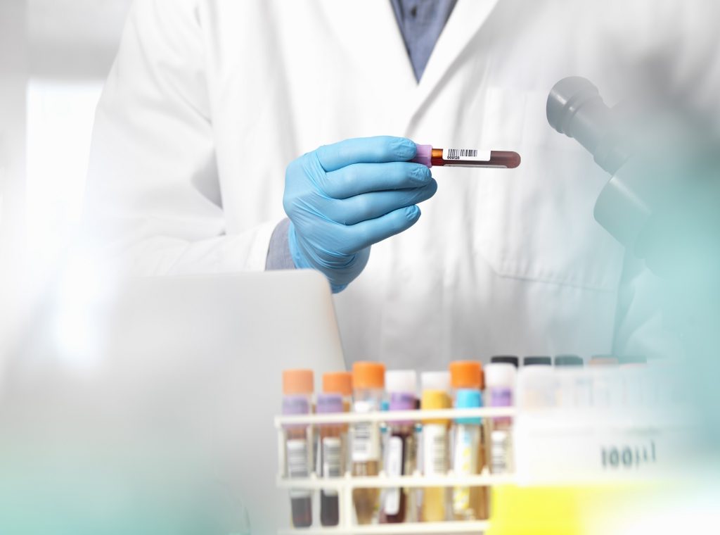 In-house Labs​, blood sample information, clinical testing in a laboratory